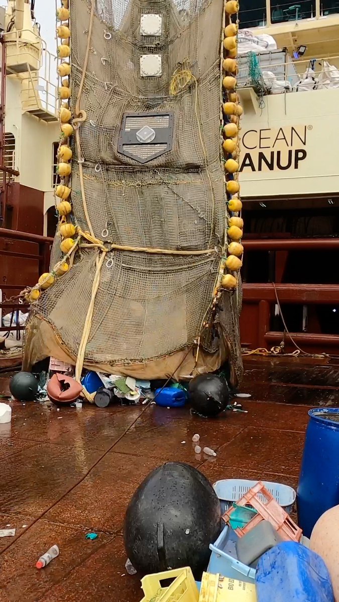 Last month, we completed our ocean operations for 2024; this was our very last plastic extraction of this year. Stay tuned for our 2025 plans.