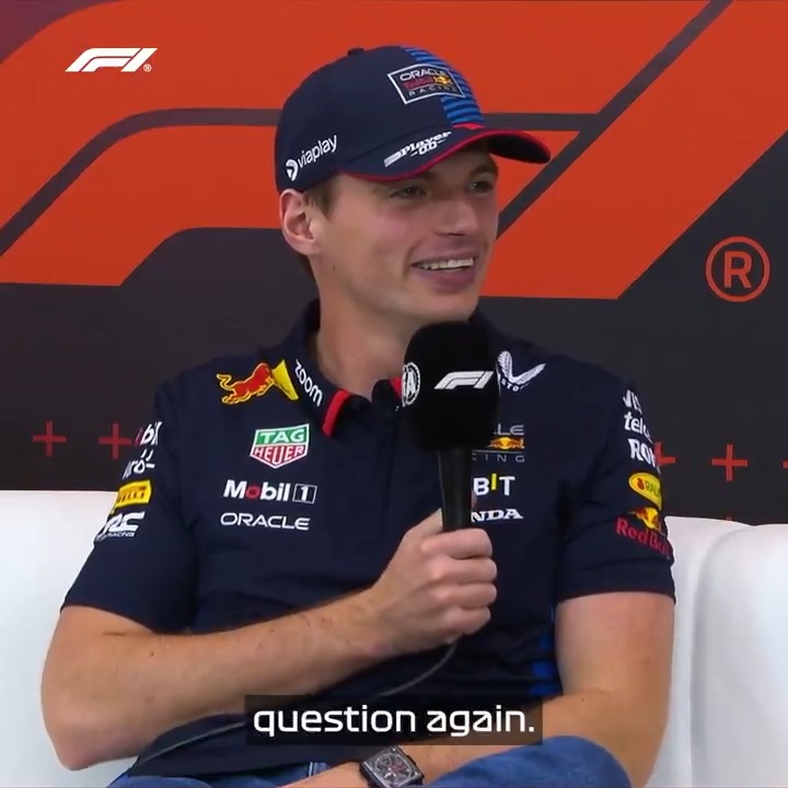 "We had this chat already" Max has had enough of talking about his fourth world title 😂 #F1 #AbuDhabiGP