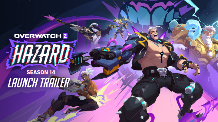 Rebel against the ordinary in Season 14: Hazard 🤘 😈 New Tank Hero: Hazard 💪 New Mythic Thor Reinhardt 🧑‍🔬 6v6 Role Queue Experiment ✨ And SO much more! Dive, disrupt, and dominate when Season 14 arrives Dec 10 🔥