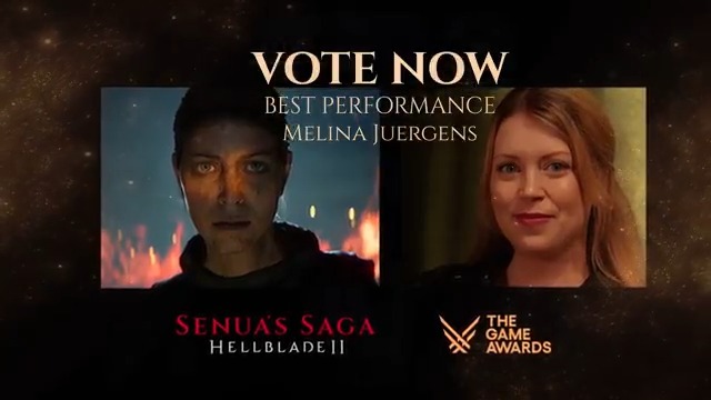 VOTE Melina Juergens as Senua for Best Performance at #TheGameAwards 🗳
