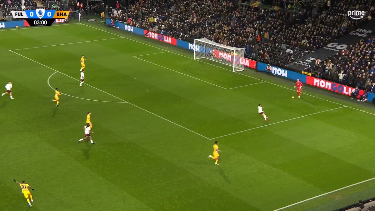 DISASTER FOR BRIGHTON! 😳 The visitors play themselves into trouble and Alex Iwobi profits! #PLonPrime #FULBHA