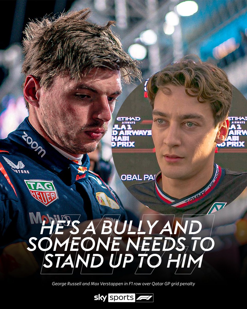 "That is not a guy that I respect" ❌ George Russell furiously hit back at Max Verstappen after the F1 world champion's stinging criticism of him 🗣️