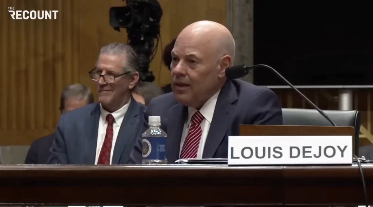 Sen. Jon Ossoff: “Has your tenure as postmaster general been a success?” Louis DeJoy: “I know how you feel about me.” Ossoff: “It’s not about how I feel about you. … It’s about whether or not seniors in Georgia are receiving prescriptions.”