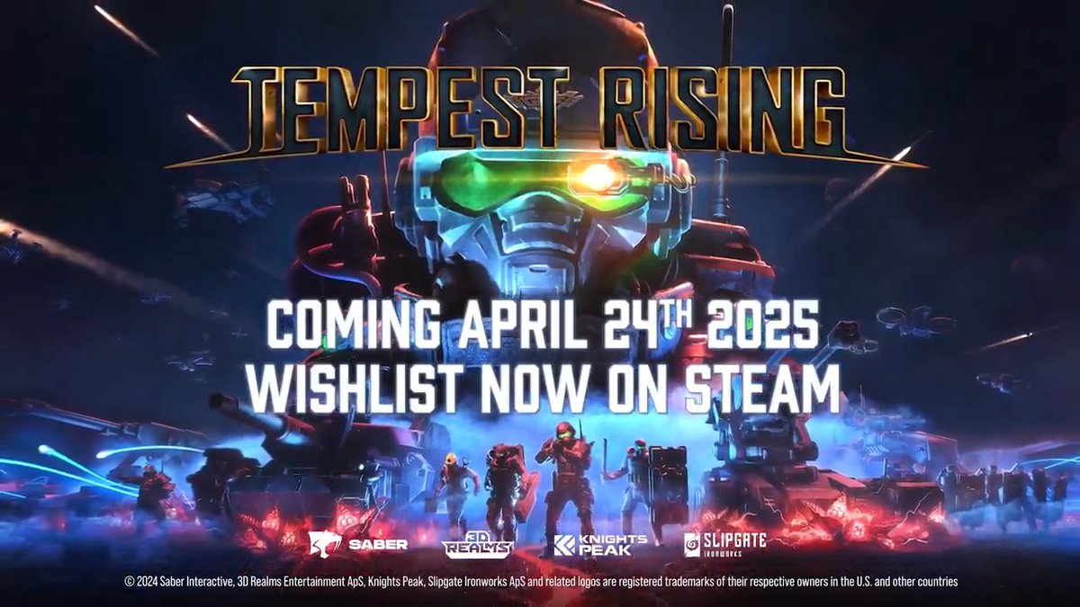 An ancient evil awakens. Command the Global Defense Forces or the Tempest Dynasty factions and wage war across the globe for control of the Tempest! Tempest Rising is launching on Steam on April 24, 2025! #PCGamingShow PC Gamer Wishlist:
