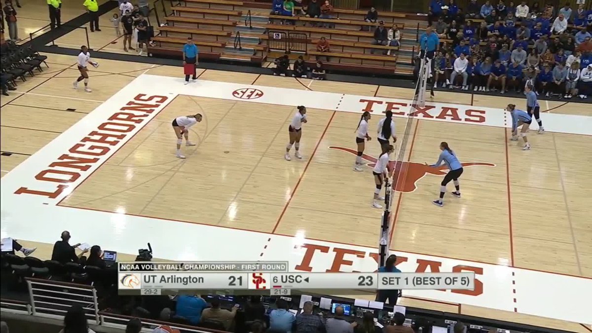 Answering back 👏 #NCAAWVB x 🎥 ESPN+ / UTA Volleyball