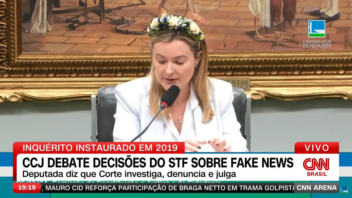 A deputada federal Julia Zanatta (PL-SC) afirmou nesta quinta-feira (5) que a imunidade parlamentar não pode valer só para alguns congressistas. #CNNArena