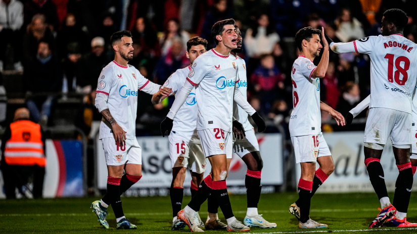 📺 RESUMEN #CopadelReyMAPFRE 🆚 Unió Esportiva Olot | 1-3 | Sevilla Fútbol Club ⚽ 0-1 | Montiel (p.)(22’) ⚽ 0-2 | Juanlu Sánchez (48’) ⚽ 0-3 | Iheanacho (73’) ⚽ 1-3 | Oriol Ayala (90+2’) #LaCopaMola 🏆 | Segunda eliminatoria