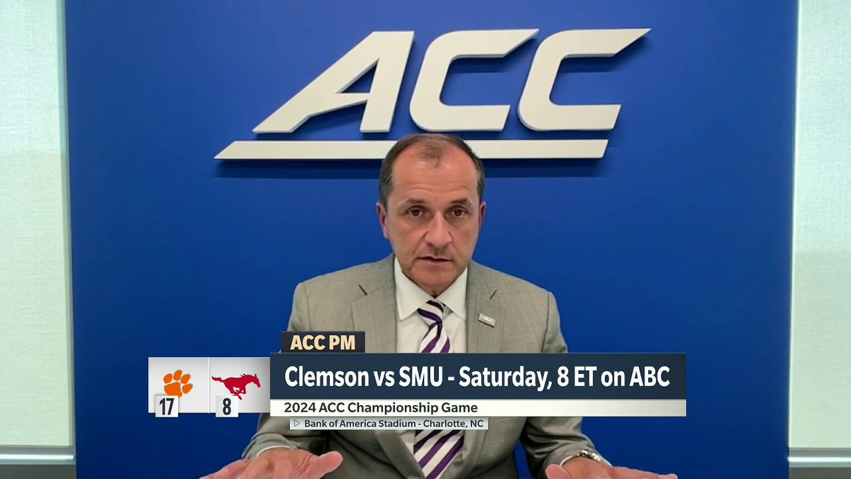 "An 11-2 ACC undefeated regular season team...would potentially be leapfrogged by a 9-3 team? That's not going to work." 📠 Commissioner Phillips weighs in on why there is no doubt that SMU Football is a CFP team.