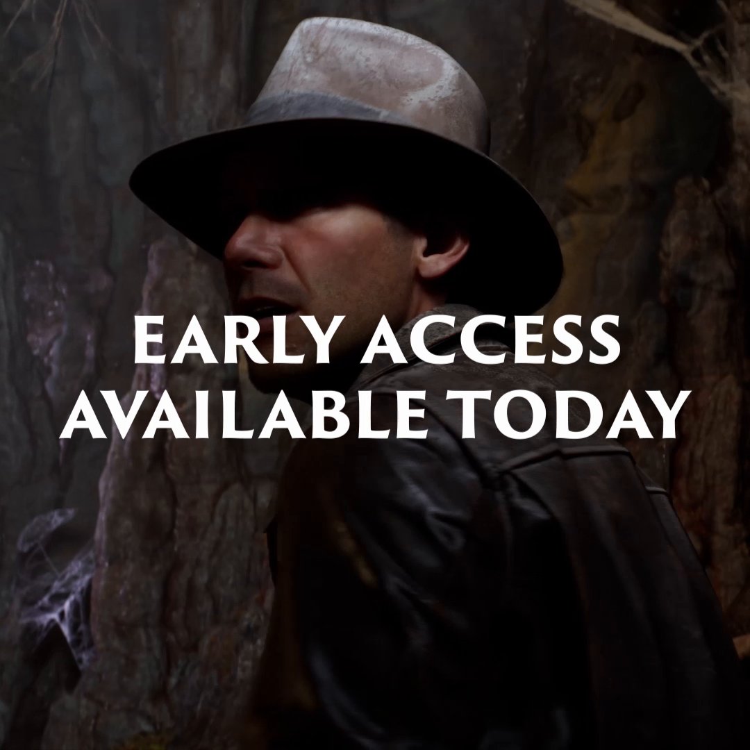 #IndianaJones and the Great Circle is available now through Early Access!