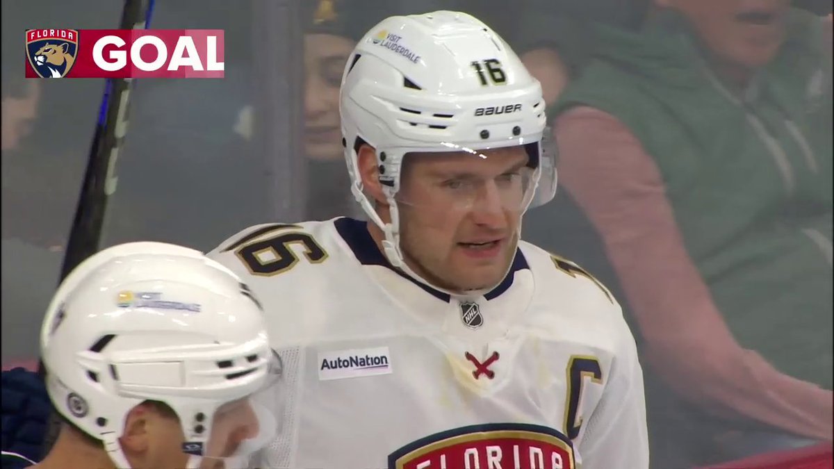 Please watch this x - Florida Panthers goal... It doesn't get much prettier than this. 😍