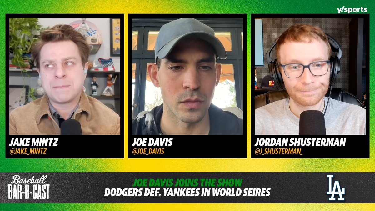 A legendary moment with a legendary call. Joe Davis lived out his dream calling Freddie Freeman's walk-off grand slam in the World Series 🎤 Céspedes Family BBQ (via Baseball Bar-B-Cast)