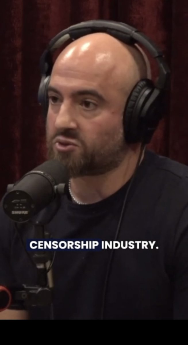 "That's why I always emphasize the censorship industry." Joe Rogan Podcast News