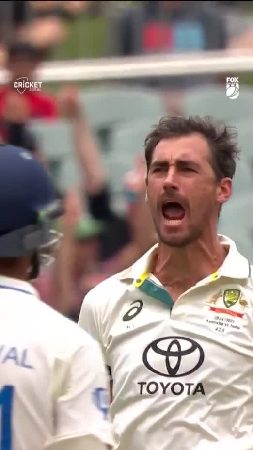 Ball is coming too slow! Jaiswal, I hope you learn something today. You don't humiliate the legend the way you did that day, if you are having good day then stay humble coz what you did that day coming to haunt you today. That day, I felt bad for Starc.
