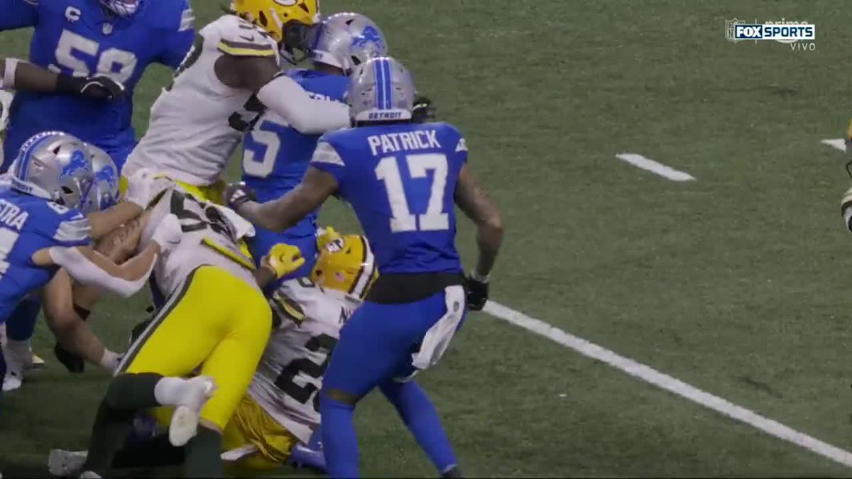 Los Lions se sobreponen a la caída de Goff y convierten en cuarta oportunidad 😮💨 📺: FOX Sports MX #NFLMX | #OnePride