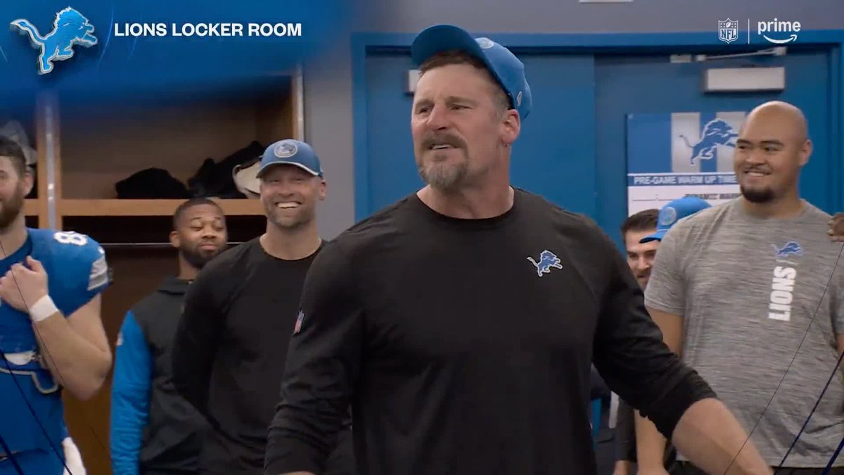Dan Campbell is FIRED UP after a BIG win over Green Bay 🔥