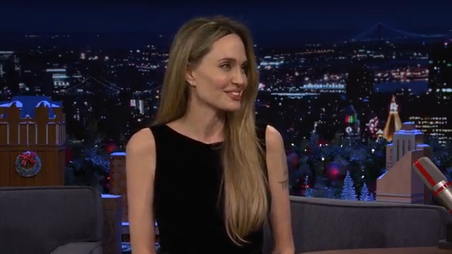 Angelina Jolie learned how to sing opera for six months leading up to her film Maria! #FallonTonight