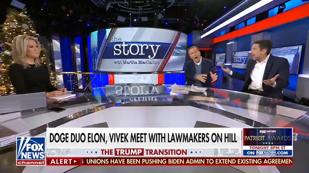 Only 6% of federal workers work 40 hours a week in an office. Unacceptable. Talking Elon and Vivek’s goal of making government accountable to the tax payers with Martha MacCallum: