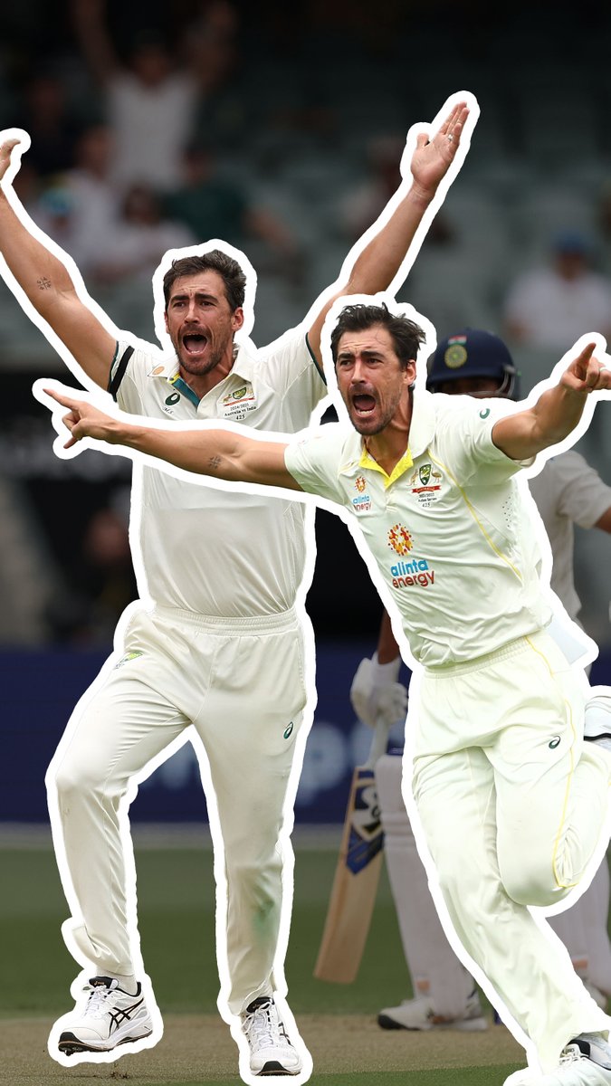 MITCHELL STARC IN THE FIRST BALL OF THE TEST 🔥⚡