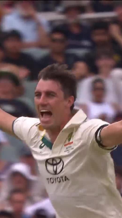 Pat Cummins is that fired up after getting Pant with the bouncer! #AUSvIND