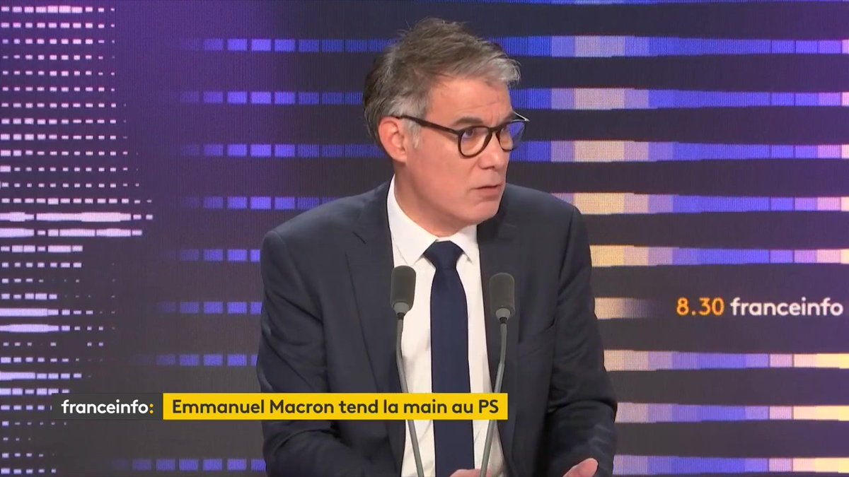 🔴 Réforme des retraites ➡️ "Je suis prêt à discuter. On ne peut pas, si on est responsable, dire qu'on est simplement pour l'abrogation, sans dire parallèlement comment est-ce qu'on finance", dit Olivier Faure