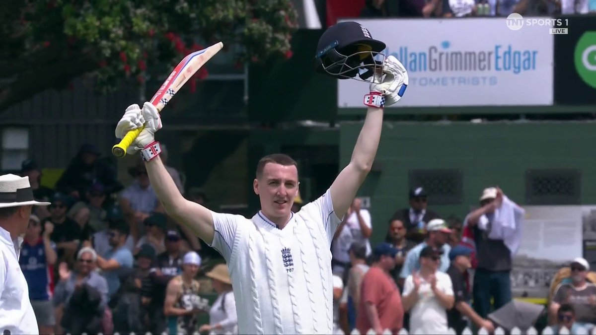 Harry Brook with with yet another Test century for England 🔥 Back-to-back hundreds vs New Zealand 💥 📺 Watch #NZvENG with TNT Sports and discovery+