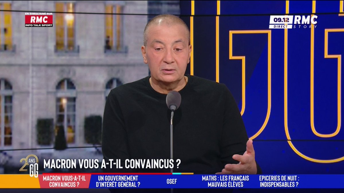 📺 Allocution : Emmanuel Macron convaincant ou dans le déni ? 🗣️ Mourad Boudjellal : "Je pense que c'est la chienlit... Je ne sais pas où va ce pays, je ne sais pas dans quel monde vit Macron ! Il est au courant que la France devient de plus en plus pauvre ?" #GGRMC