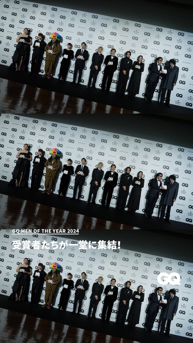 ＜GQ MEN OF THE YEAR 2024＞受賞者たちが集結！ #村上隆 #Number_i #ファーストサマーウイカ #北口榛花 #石川祐希 #杉咲花 #岡村和義 #岩井良太 #Auralee #堀米雄斗 #仲野太賀 #GQJP_MOTY #GQMOTY #ドンフリオ1942 #ディフェンダー
