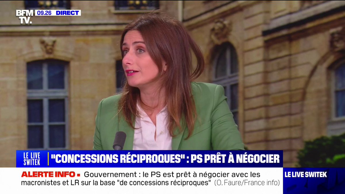 Le PS ne doit pas tomber dans le piège tendu par Emmanuel Macron. C’est-à-dire ne pas se laisser enfermer dans un cercle de négociation qui exclue tous les partis qui mettent en première ligne de leurs préoccupations les classes populaires ⬇️
