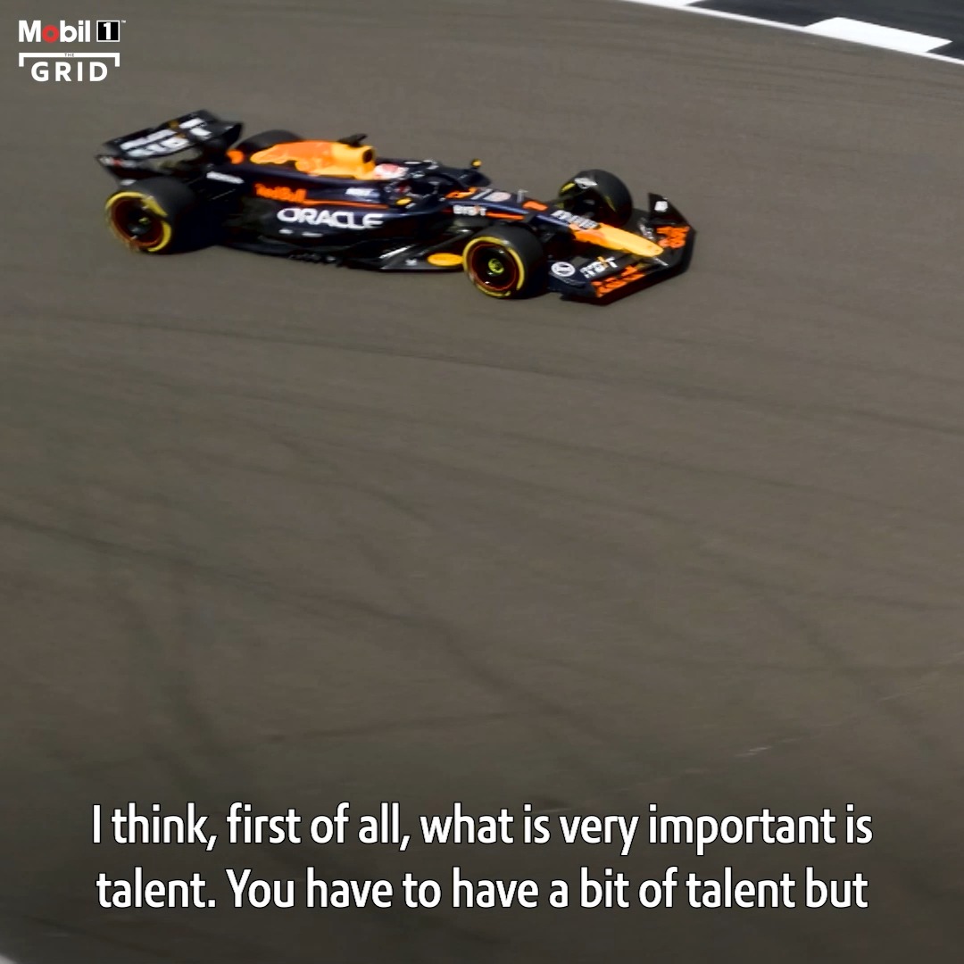 🗣️ "You have to believe in yourself. A lot of people will try to bring you down." Take a peek inside the mind of a champion with @maxverstappen1 🧠 #Mobil1TheGrid