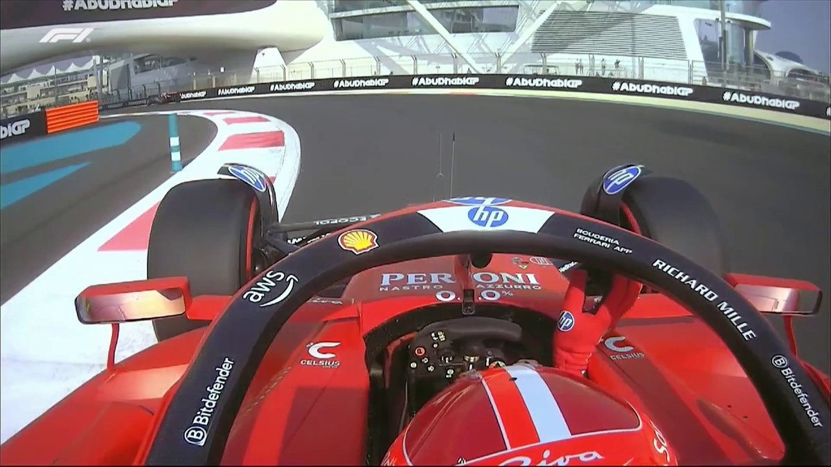"Just saying hello to my brother" 🥺👋 Charles and Arthur Leclerc have officially made history as the first brothers to run together at the same time for the same team on an F1 weekend ♥