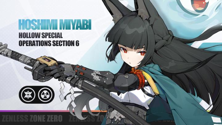 Agent Combat Intel: Hoshimi Miyabi | Zenless Zone Zero "Greetings. I am Hoshimi Miyabi, Chief of Section 6." "My blade is at the ready." ▼YouTube #zzzero #zenlesszonezero #Miyabi