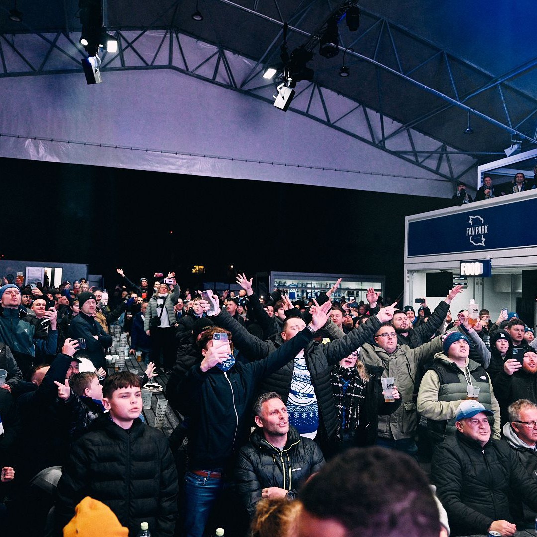 The atmosphere was just 𝗦𝗢 good. 🔊 A look back on the opening of the Knighthead Fan Park. 💙