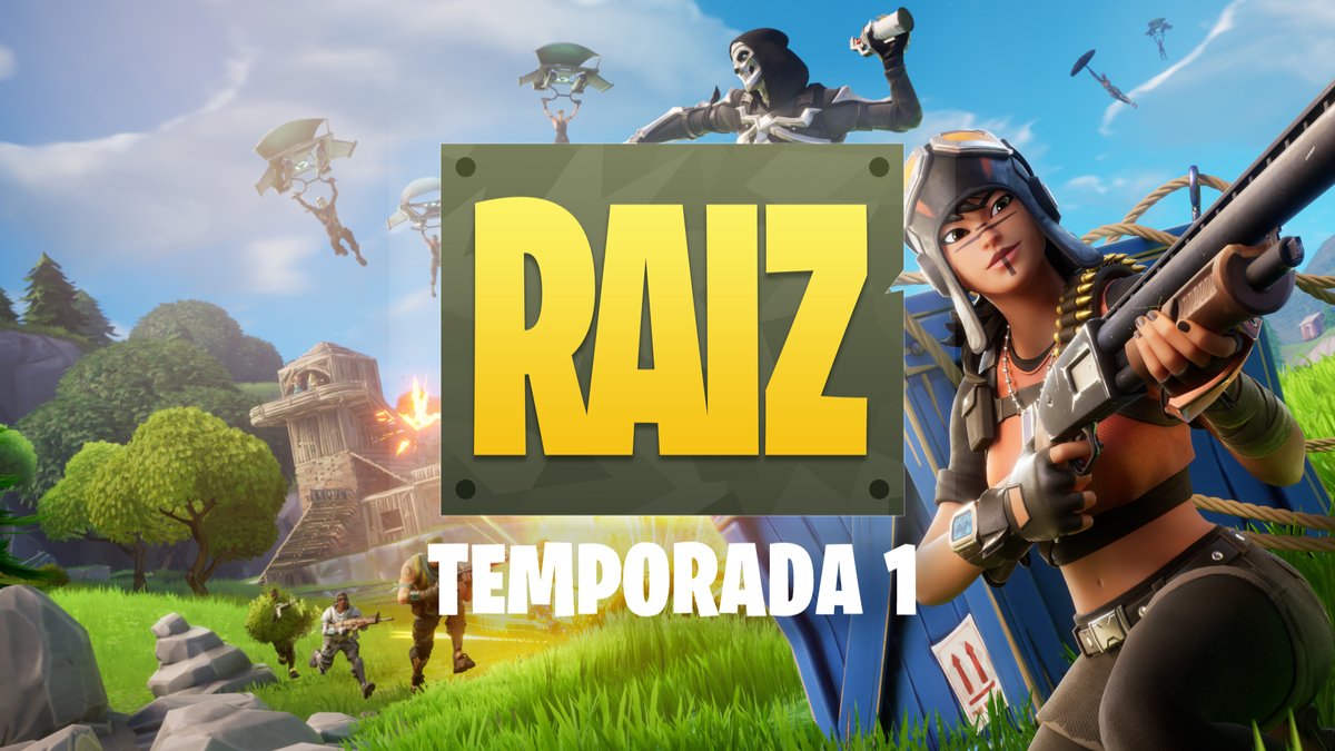 🔥 DISPONÍVEL AGORA — FORTNITE OG/RAIZ!!! Mergulhe no mapa original do Capítulo 1: Temporada 1 para viver a experiência clássica do Fortnite. A Temporada 1 vai até 31 de janeiro de 2025, às 4h BRT.