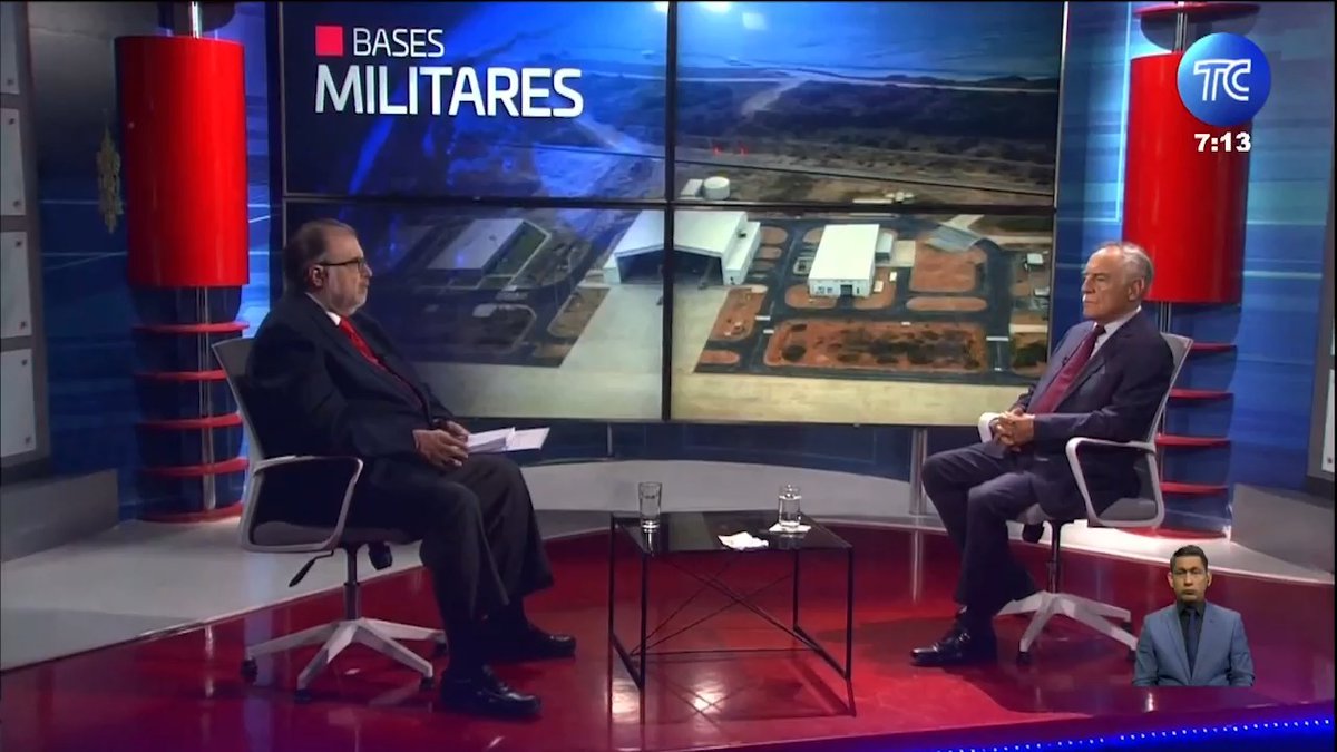 Hoy, 6 de diciembre de 2024, durante una entrevista para TC Televisión, el exjefe del Comando Conjunto de las Fuerzas Armadas, Paco Moncayo, se refirió sobre la reforma constitucional que permitiría el establecimiento de bases militares extranjeras en el país. Moncayo aseguró que "Ya no podemos hablar de asistencia, tenemos que hablar de seguridad cooperativa. Esto es clave". Más noticias en