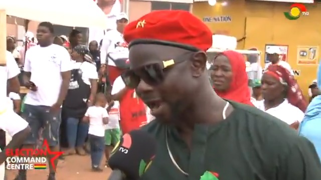 I travelled all the way from Germany to vote out the NPP - NDC supporter #TV3GH #ElectionCommandCentre