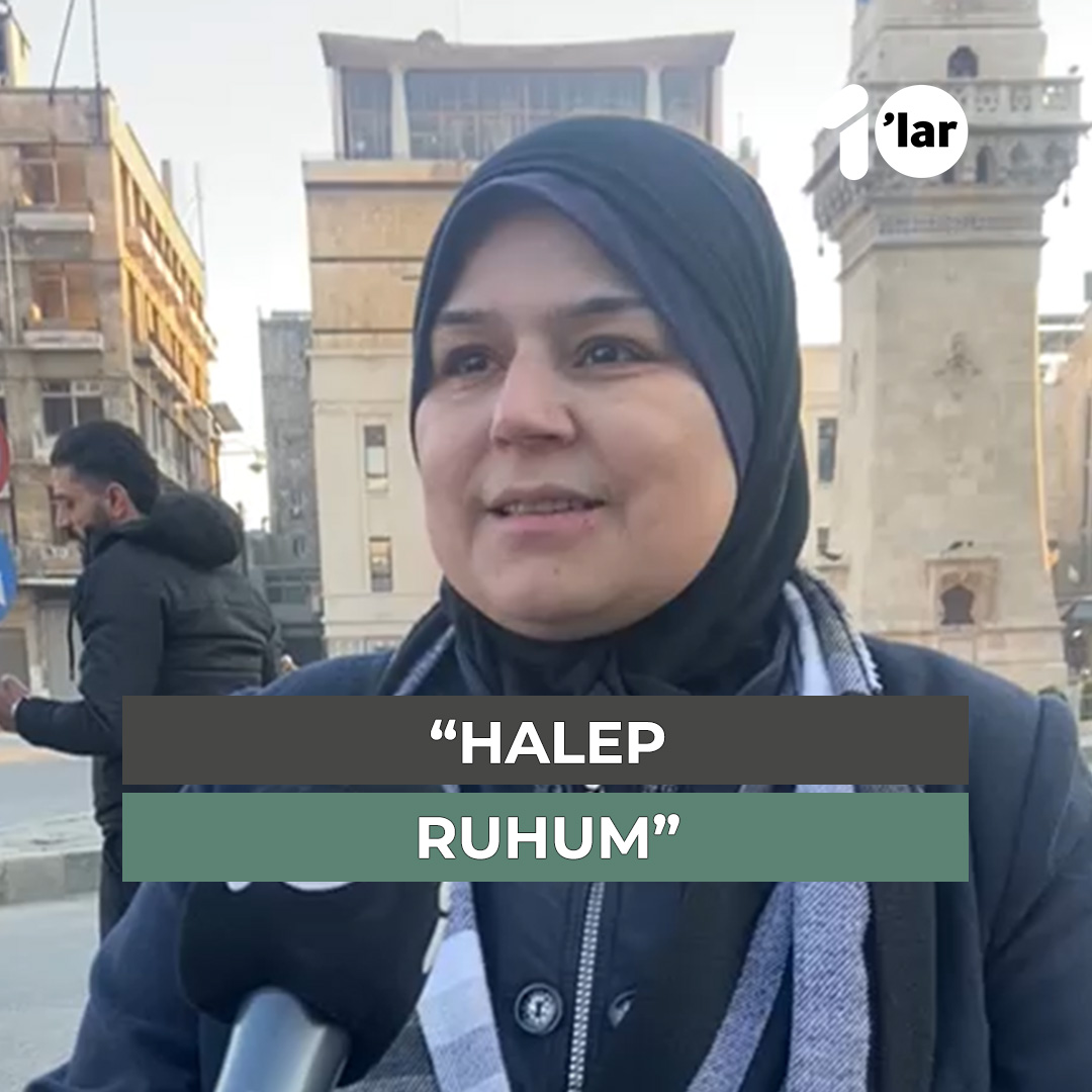 “Buradan istemeyerek ayrıldım. Ama ruhum burada, Halep’te kaldı. Oğlumu burada şehit verdim ve burada defnettim. Babamı da burada toprağa verdim. Ailemden geriye kimse kalmadı ama yine de bu topraklara tutundum. “ Tam 13 yıl boyunca oğlunu ve babasını Halep'e emanet etmişti. Yaşadıklarını, 10'lar Medya'ya anlattı.