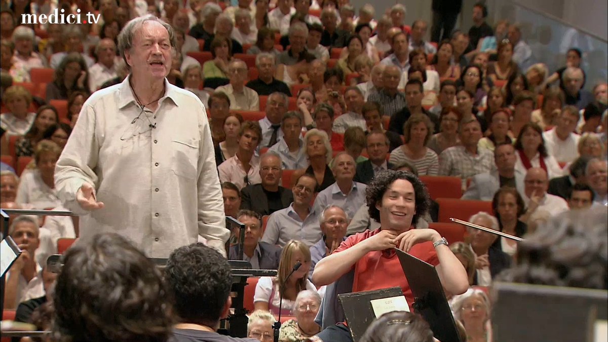 [BIRTHDAY] The great maestro Nikolaus Harnoncourt was born on this day in 1929. Remember his musical and pedagogical legacy with this masterclass on Beethoven's Fifth Symphony, featuring Gustavo Dudamel and the Simón Bolívar Youth Orchestra of Venezuela!