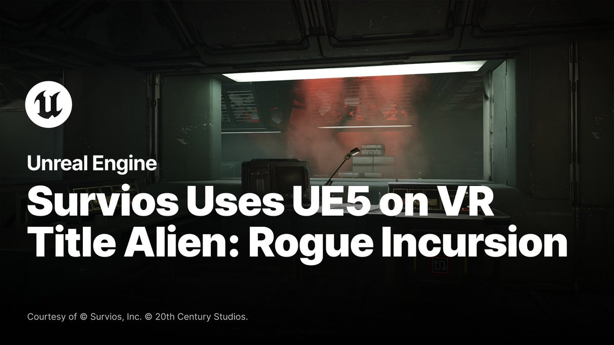 We admire its purity... 🌌 Discover how Survios used UE5 to bring terrifying Xenomorphs to immersive VR for the first time in ‘Alien: Rogue Incursion’: