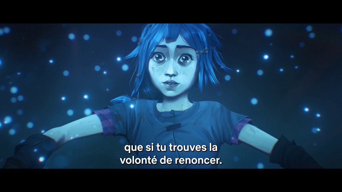 Une putain d’héroïne. 💙