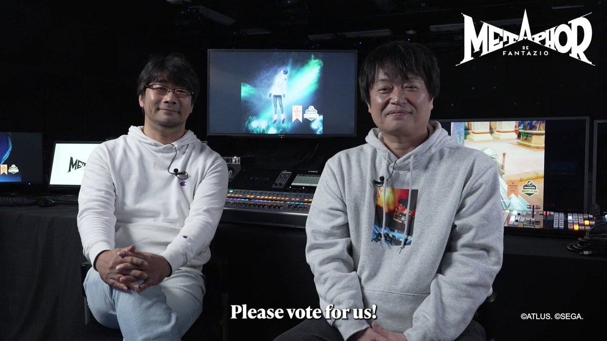 Metaphor: ReFantazio Game Director Katsura Hashino and Character Designer Shigenori Soejima have a special thank you message they’d like to share ahead of The Game Awards. ❤️ See you on December 12th! Don’t forget to cast your vote: