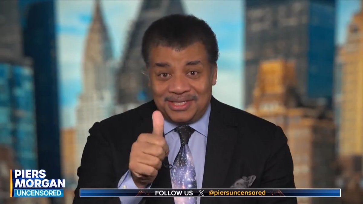 "That's a classy move right there, Mr Musk." Neil deGrasse Tyson tells Piers Morgan about the surprise he discovered after stealing something from Space X... 📺 Piers Morgan | Neil deGrasse Tyson | Elon Musk