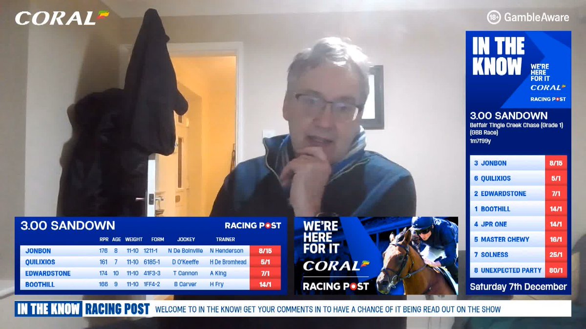 "He beats Edwardstone" "And then he beats Edwardstone" "And then he beats Edwardstone" "And then he beats Edwardstone" "And then he beats Edwardstone" Tom Segal thinks there's a chance Jonbon isn't as good as people think he is 👀 In The Know with Coral 🔵 18+ #GambleAware