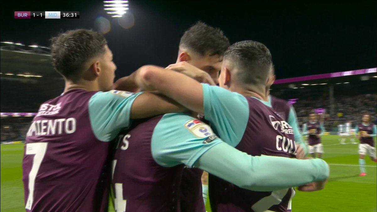 "That goal has been coming!" 🗣️ Burnley equalise through a SENSATIONAL strike from Connor Roberts 🤯