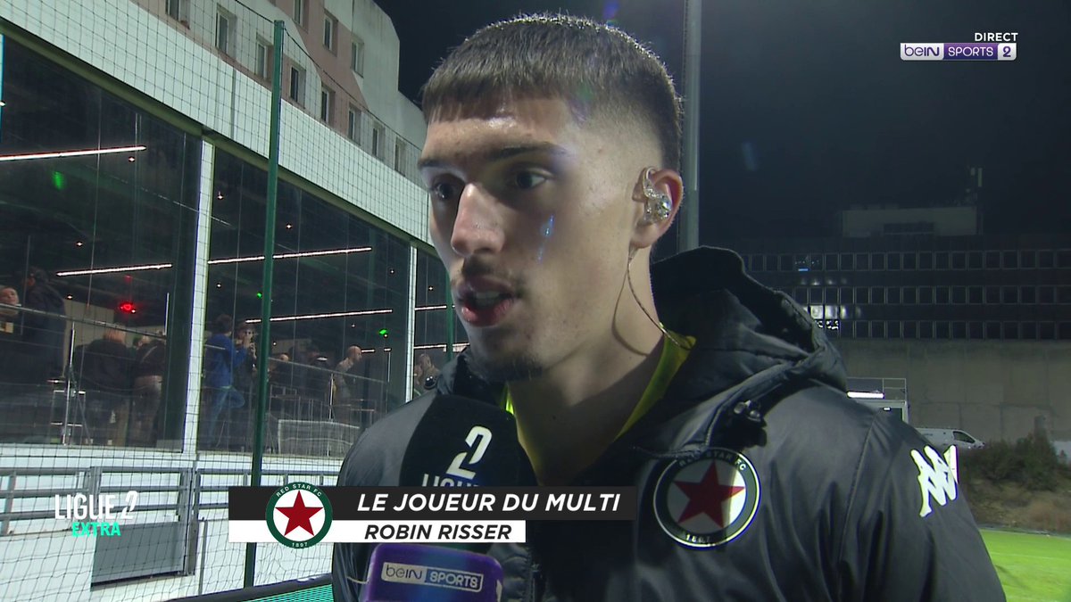 🇫🇷 #Ligue2BKT 🎙️ Robin Risser, le joueur du Multi :"C'est un moment que j'attendais depuis 6 mois, je suis très content !" #beINSPORTS #beINLIGUE2 #Ligue2Extra