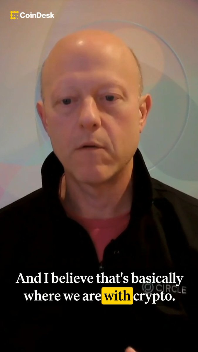 Crypto will "never go back," says Circle CEO Jeremy Allaire - jda.eth / jdallaire.sol. "It's just going to be pervasive as infrastructure in the world." Tune in for CoinDesk's exclusive dropping next Tuesday, December 10th.