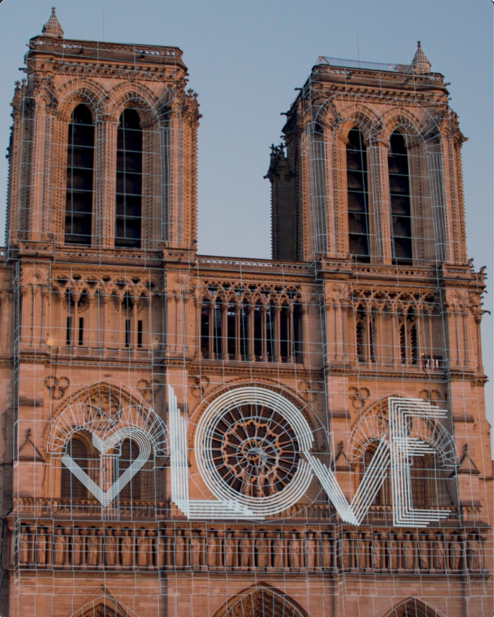 To Paris, with Love. Five years after a devastating fire, Notre-Dame de Paris is opening her doors once again. Autodesk is proud to have supported this incredible journey of restoration.