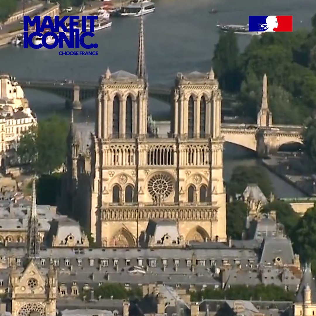 #MakeItIconic | Il est venu le temps des cathédrales ! Ce samedi 7 décembre, Notre-Dame de Paris rouvre ses portes et renaît de ses cendres. 🇫🇷