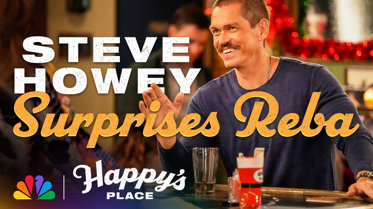 Mrs. H, Barbra Jean, is that you?! Steve Howey guest stars on #HappysPlace tonight at 9:15/8:15c on nbc and streaming on Peacock.