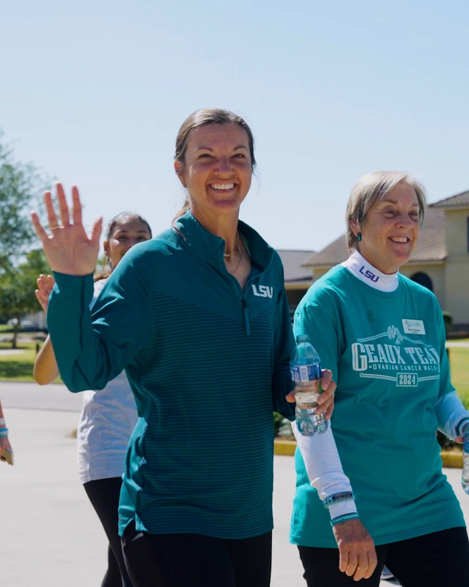 Tomorrow during the NFCA Awards Brunch, Head Coach Beth Torina will be honored with the 2024 Humanitarian Award! She will be honored for her tireless work in the community to raise awareness and funds for Ovarian Cancer research over the last 15 years. #GeauxTeal | Beth Torina