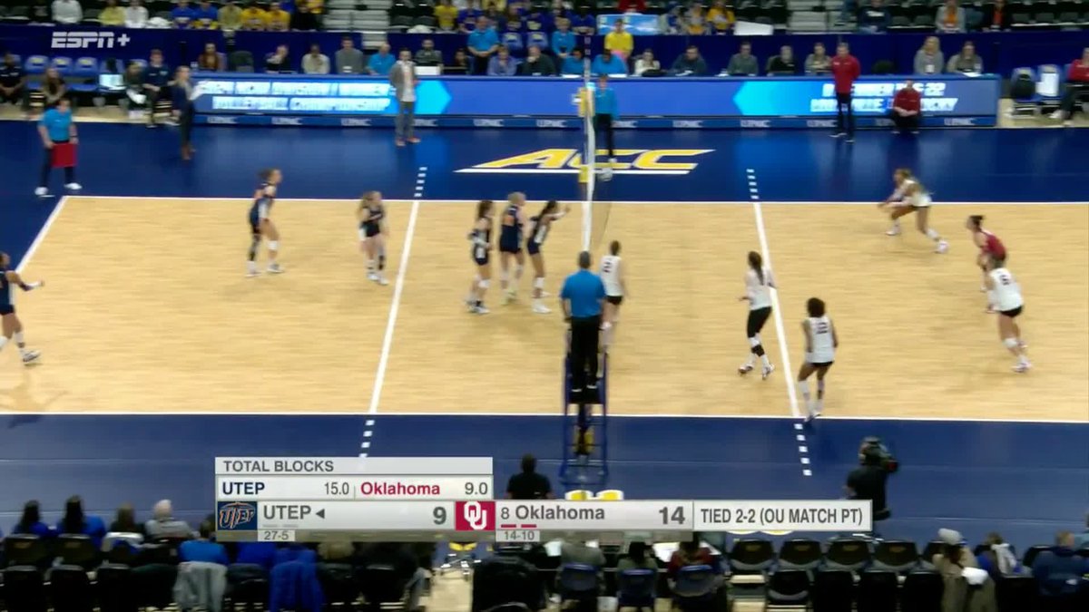 REVERSE SWEEP SUCCESS‼️ #NCAAWVB x 🎥 ESPN+ / Oklahoma Volleyball